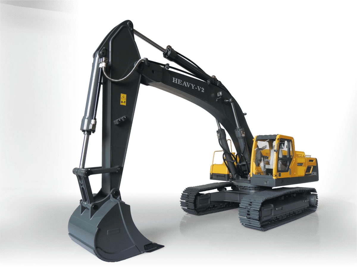 Rc excavator with real working hydraulics online