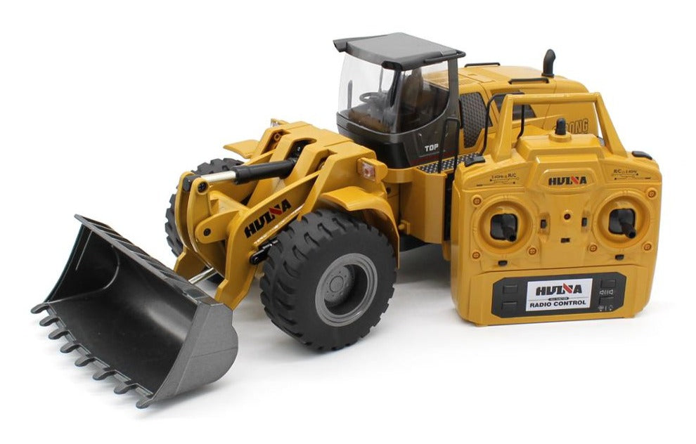 Remote control best sale front loader