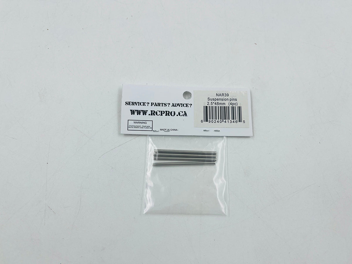 NARLY Suspension pins 2.5*48mm(4pc) NAR39