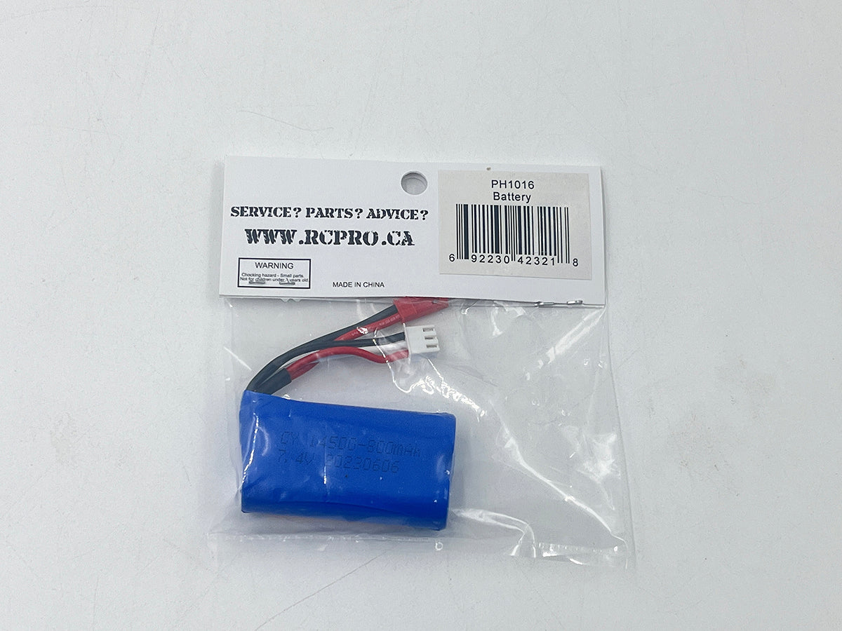 7.4V 800mah Li-ion Battery PH1016