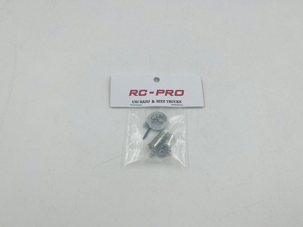 Alloy Front/Rear Diff Complete R1820P