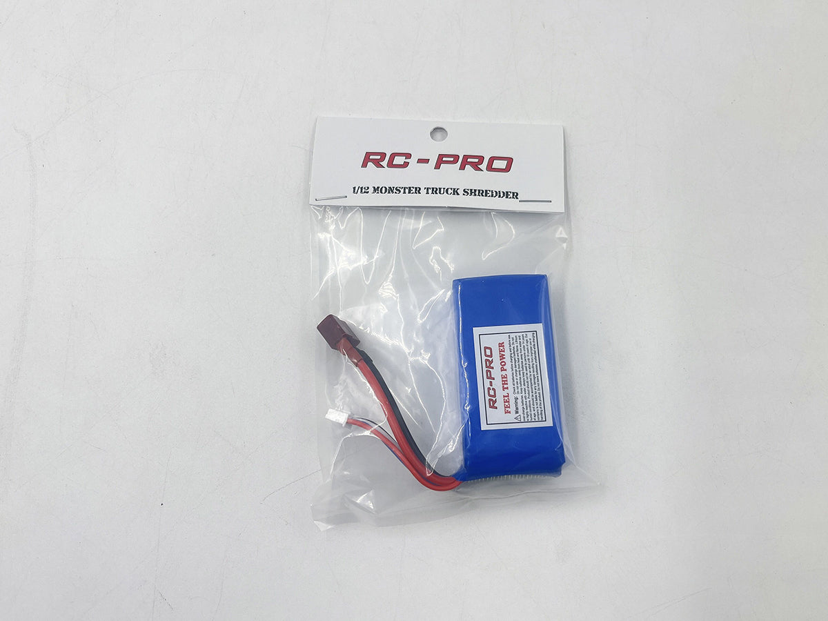 SHREDDER 3S 2000mAh Lipo battery - Deans connector SHRED-55