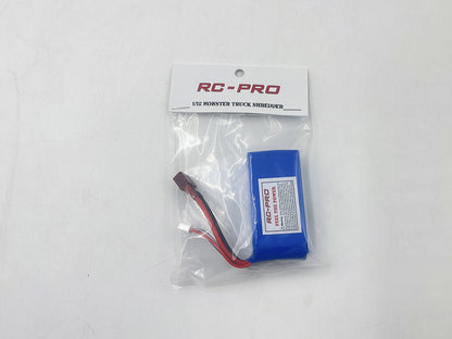 SHREDDER 3S 2000mAh Lipo battery - Deans connector SHRED-55
