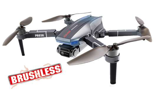 PRO38 – BRUSHLESS 1080P FPV DUAL GIMBALE CAMERA DRONE