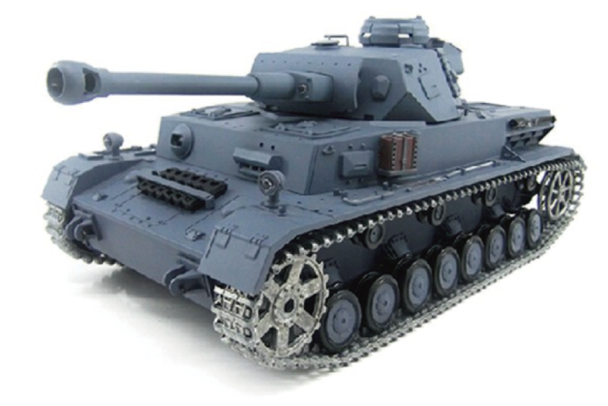 1:16 German Panzer IV (F2 Type) RC Tank - FULL PRO VERSION 3859-FULL P ...