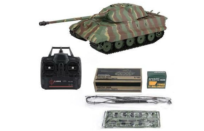 1-16 German King Tiger (Henschel) RC Heavy Tank - rc pro – RC-PRO